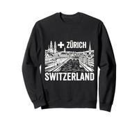 Zurigo Svizzera Svizzera Viaggio Souvenir Città Regalo Felpa