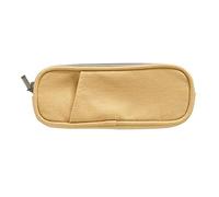 ZUROJ Borsa portapenne Cassa a matita, custodia con cerniera for semplici cancelleria, junior high school, liceo, ufficio studenti-4 colori Astuccio per matite(C)