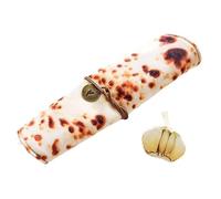 ZUROJ Borsa portapenne Creativo Pancake Wrap Bag Simulazione di cancelleria Burrito Matita Pen Wrap, Pencil Roll Pouch Pen Roll Case Holder Organizer Astuccio per matite(B)
