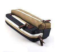 ZUROJ Borsa portapenne Matita, borsa for cancelleria for studenti, cerniera a tre strati di grande capacità for penne, matite, evidenziatori, penne in gel-4 colori Astuccio per matite(B)