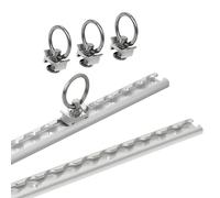 Supporto Ruota di Scorta Rimorchio Ruota di Ricambio con Piastra Montaggio