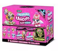 ZURU 77264 - Capsule a sorpresa con unicorno "Glow Squad", 5 pezzi