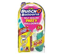Zuru- Bunch O Balloons Party, 40 Secondi, Ricarica con 24 Palloncini e Adattatore, 3 Modelli Assortiti, Nessuna Scelta Possibile, Multicolore, Taglia Unica, 51679