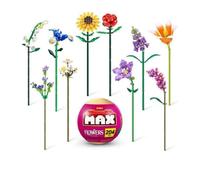 Zuru MAX Flowers - Set di 2 fiori assortiti, 486 pezzi, età 3-12 anni