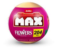 ZURU MAX Premium Garden Building Bricks Collection, Long Flowers Set with 2 Flow