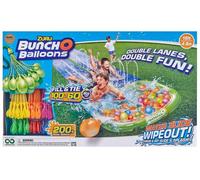 ZURU Mazzo O Palloncini Doppio Lane Acqua Scivolo Wipeout 16 FOOT Lungo Nuovo