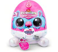 ZURU RainBecorns Unicorno Magico Blind Box - Singolo Uovo Mistero Giocattolo | Figura Animale Domestico Adottabile, Oltre 15 Accessori Carini a Sorpresa + Ciondolo Indossabile (Regalo da Collezione pe