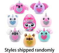Zuru - Rainbocorns Eggzania Baby Mania Peluche con 3 sorprese, 7 modelli - 92111 Tagli UnicaFumettoPoliestere
