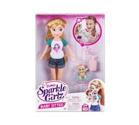 Zuru Sparkle Girlz - Bambola da babysitter con accessori, per bambini, 3+