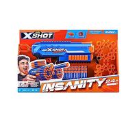 X Shot - Insanity Series 1 Manic - 24Darts - (36603) Toy NUOVO