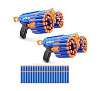 Confezione combo di pistole xshot insanity double manic (48 dardi)