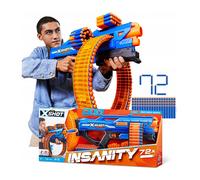 Zuru X-Shot Insanity Series 1 Mad Mega Barrel Blaster Without Muzzle 138 Dardi Z