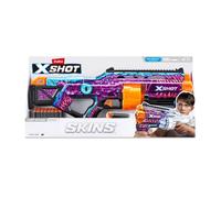 ZURU X-SHOT Skins Last Stand Enigma - pistola a dardi in schiuma (16 dardi)