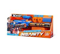 Zuru ZUR36605 X-Shot - Insanity - Motorized Rage Fire Gatlin Gun - 86 Dardi