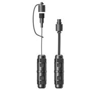 Zustov Connettore per cavi (2 pezzi) per luci permanenti da esterno Eufy E22 T8L02 e S4 T8L04, connettore di giunzione aiuta a connettersi con luci eufy e sensore di movimento radar, impermeabile IP65