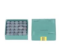 ZUUOZBYY 50 pezzi Punte in PU per stecche da biliardo, punte di ricambio per stecche da biliardo e accessori per snooker (Io mangio)