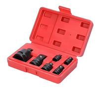 ZUUOZBYY 6 pz Drive Socket Adapter Converter Riduttore Air Impact Socket Wrench Adattatore Utensili Manuali Set Kit di Strumenti di Riparazione