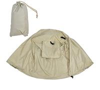 ZUUOZBYY 79x53x50.8 cm Copertura per gabbia per cani da esterno Parasole Copertura impermeabile per cuccia per animali domestici per gabbie per cani in filo metallico (Beige)