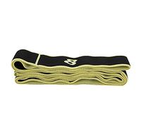 ZUUOZBYY Cintura elastica per yoga Cintura di resistenza per allenamento per la forza di yoga indoor per fitness sportivo (Gialla)
