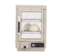 ZUUOZBYY Modello di armadietto per il pane della casa delle bambole Modello in miniatura Display per negozio Armadietto per alimenti isolato Realistico squisito arredamento per