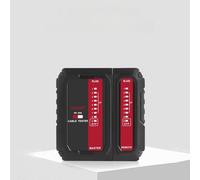 ZUUOZBYY NF-466 Tester per cavi di rete POE, lanciatore e ricevitore per il controllo dei cavi UTP e STP, strumento di test per cavi RJ45/RJ11/RJ12/CAT5/CAT6/CAT7, rilevatore di