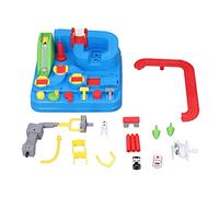 ZUUOZBYY Race Track Car Adventure Set ABS Kit di giocattoli di assemblaggio fai da te Giocattoli per bambini in età prescolare per giochi al coperto Scuola materna 3+ bambini