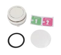 ZUUOZBYY Supporto per telefono magnetico con aspirazione a vuoto Supporto per telefono a ventosa pieghevole girevole sollevabile a doppia faccia per auto (Bianca)