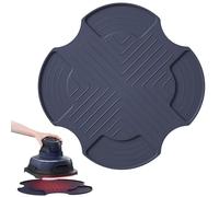 Zuuyye Sottobicchieri in Silicone Resistenti al Calore e Antiscivolo e paraspruzzi per friggitrice ad Aria Portatile Ninja CRISPi 3,8L 4-in-1 FN101EUGY, Come Accessorio per la Crispi Air Fryer.