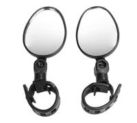 ZUWIJEQ 2 pcs Specchietto Retrovisore Moto, Specchio Universale Bicicletta Manubrio Pieghevole, Specchietti Moto Specchietti omologati, Specchietti Moto Manubrio, per Moto Scooter - Sinistro Destro