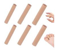 ZUWIJEQ 6 Pcs Proteggi Dita Piedi,Manicotti per Dita Dei Piedi,Copri Dita in Gel Tagliabile,Protezione Dita Piedi in Silicone Tagliabile,Salva Punte e Proteggi Dita,per Prevenire Vesciche,Calli