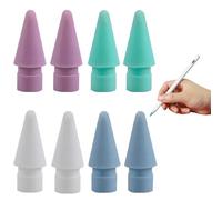 ZUWIJEQ 8 Pezzi Punte di Ricambio Compatibile con Apple Pencil, Punta per Pencil, Compatibili con Apple Pencil 1ª e 2ª Generazione, Punta Penna iPad, Punta di Ricambio ad Alta sensibilità