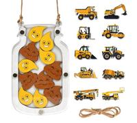 Zuxbolf Barattolo di Ricompensa per Bambini,Tabella delle Ricompense per Bambini per Buon Comportamento a Scuola e in Famiglia