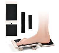Zuxbolf Planche Pedana Propriocettiva,Tavoletta Propriocettiva a Gamba Singola,Antiscivolo Tavola Lequilibrio Piede In Legno,Trainer per Caviglia e Piede in Legno