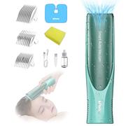 zuxify Tagliacapelli elettrico silenzioso per bambini, tagliacapelli elettrico silenzioso per bambini, kit di taglio dei capelli per bambini di età compresa tra 0 e 12 anni, lama in ceramica
