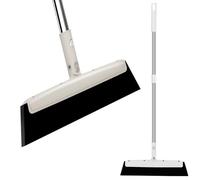 Zuzer Tergivetro Doccia con Lama di Ricambio, Tiraacqua per Vetri 35,5x8,5cm EVA, Attrezzo per Pulizia Vasca/Bagno/Specchio Senza Strisce