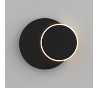 ZVALIEVYE Applique da Parete a Led Moderna e Minimalista,Da da Parete Nordica in Ferro Battuto per Comodino, Luci Decorative Rotonde per Sfondo Tv, Applique da Parete Di Lusso per Scale/Buio