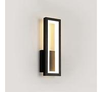ZVALIEVYE Applique da Parete a Led, Moderna Lampada da Parete da 28 W, Applique da Parete Nordiche a Forma Rettangolare, Luci da Parete per Interni, Lampade da Parete Decorative per Soggiorno, Camera