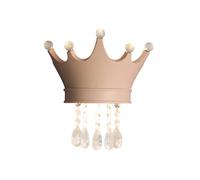 ZVALIEVYE Applique da Parete Creativa Applique da Parete a Led Lampada da Parete a Forma Di Corona Di Cartanimato, Illuminazida Parete per Cameretta Dei Bambini Luci da Parete per Interni, Applique da