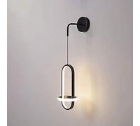 ZVALIEVYE Applique da Parete Di Lusso Nordico,Da da Parete a Led con 3 Modalità Di Colore,Da da Comodino per Camera da Letto, Applique da Parete per Interni, Apparecchio Di Illuminaziper Soggiorno, Co