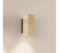 ZVALIEVYE Applique da Parete Nordica in Marmo, Lampada da Parete per Interni, Faretto da Parete, Applique da Comodino per Camera da Letto E27, Luci da Parete per Interni, Lampade da Parete per Soggior