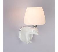 ZVALIEVYE Applique Moderna a Forma Di Delfino in Resina,Da da Parete a Led Creativa in Vetro a Tre Tonalità,Da da Parete Decorativa per Sfondo Del Soggiorno, Applique da Parete per Comodino da Camera