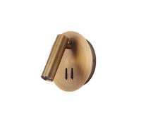 ZVALIEVYE Lampada da Lettura da Comodino Applique da Parete a Led Applique da Parete Regolabile Luce per Testiera Rotazi350°+90° Applique Cablate Faretti Girevoli da Parete per Camera da Letto Soggior