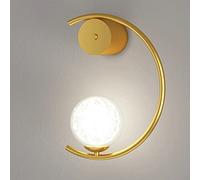 ZVALIEVYE Lampada da Parete Moderna e Minimalista da Comodino, Luce Decorativa da Parete in Ferro Battuto, Apparecchi Di Illuminazia Led per il Montaggio a Parete Del Corridoio Del Soggiorno, Apparecc