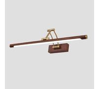 ZVALIEVYE Lampada da Toeletta Lineare a Led, Lampada da Specchio per Bagno Regolabile, Luci da Parete per Quadri, Applique da Parete a Striscia Lunga, Lampade Frontali per Specchi, Lampade da Lettura,