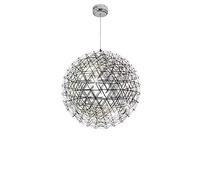 ZVALIEVYE Lampadario Sferico Creativo a Risparmio Energetico Fuochi D'Artificio Lampada da Soffitto a Sfera Scintillante Fuochi D'Artificio Decorativi in Acciaio Inossidabile Ristorante Bagno Shopping