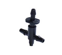 ZVALIEVYE Raccordo a T per Irrigazia Goccia, Divisore D'Acqua, Connettore a 3 Vie per Irrigazia Goccia, Adattatore a Freccia per Irrigazia Goccia, Connettore a Innesto da 3/8, 50 Pezzi/Nero