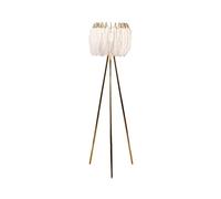 ZVALIEVYE Standing Tall Lamps Floor Lamp Nordic White Feather Led Standing Lamp Living Room Standing Light Bedroom Bedside Floor Lamps Reading Light