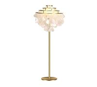 ZVALIEVYE Standing Tall Lamps Floor Lamp With White Lampshaded Gilded Standing Lamp 70.8In Tall For Office Living Room Bedroom Reading Light/a/a