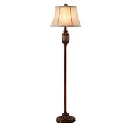 ZVALIEVYE Standing Tall Lamps Simple Floor Lamp Living Room Bedroom Floor Light Fabric Lampshade Creative Standing Lamp Reading Light