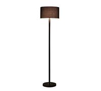 ZVALIEVYE Standing Tall Lamps Simple Iron Floor Lamp Fabric Lampshade Floor Light Study Living Room Work Office Standing Light House Decor Reading Light
